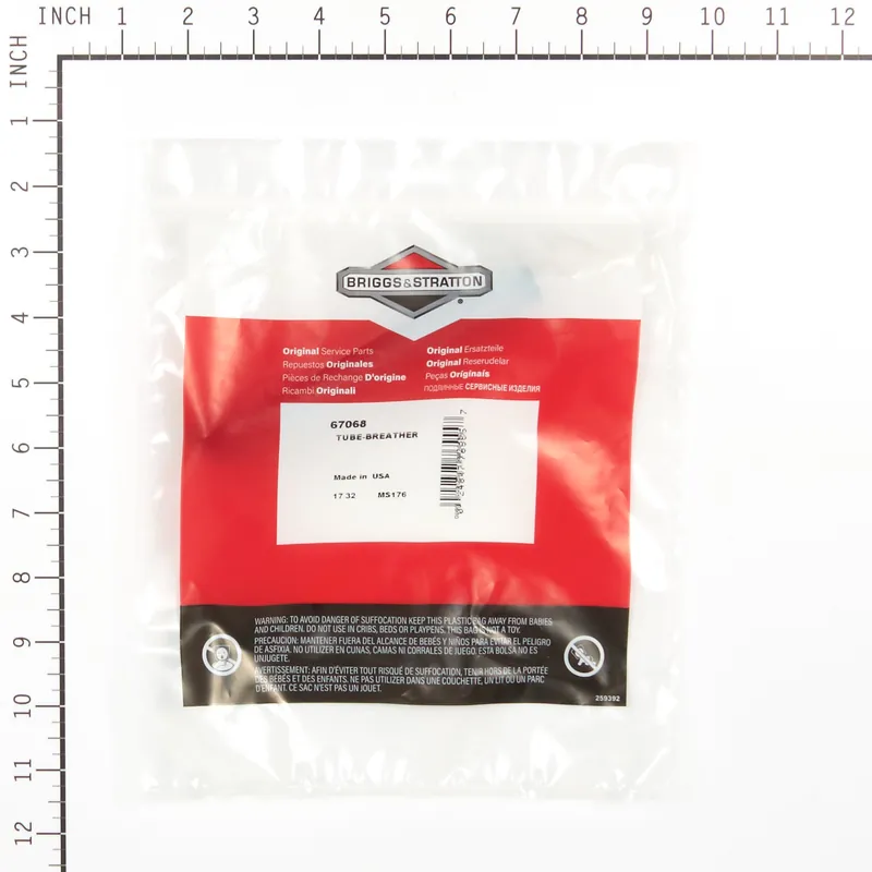 Briggs & Stratton - 67068 - TUBE-BREATHER