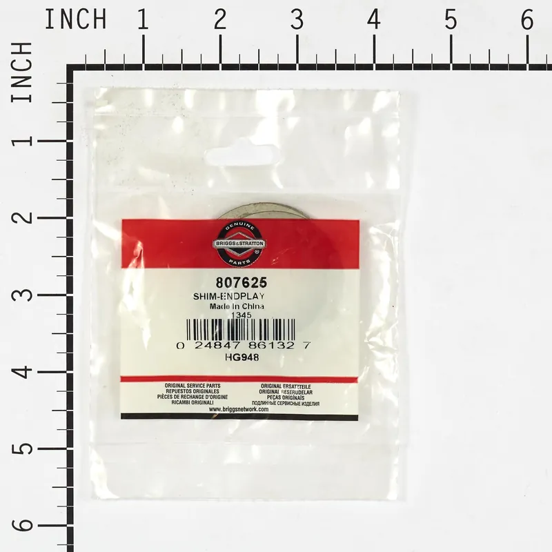 Briggs & Stratton - 807625 - SHIM-ENDPLAY