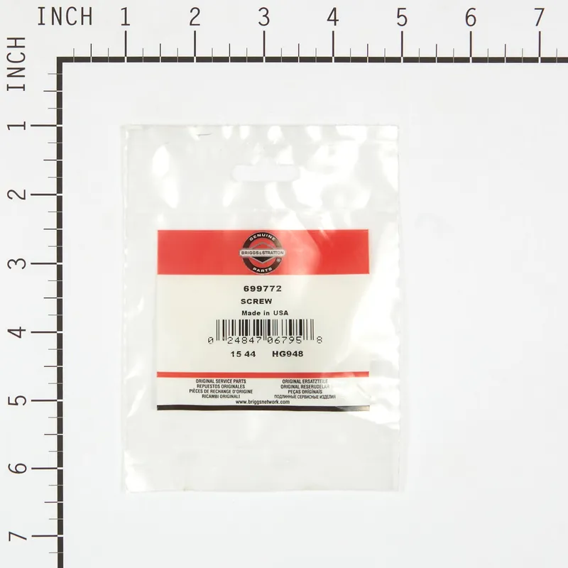 Briggs & Stratton - 699772 - SCREW