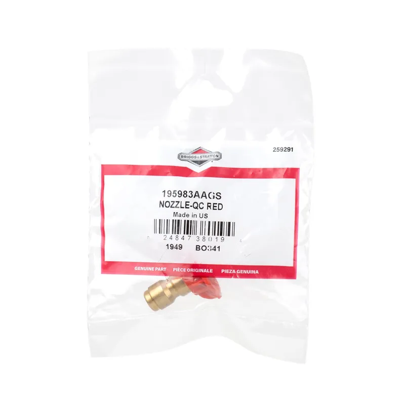 Briggs & Stratton - 195983AAGS - NOZZLE-QC RED