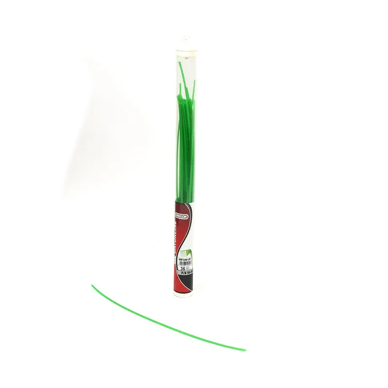 Oregon Trimmer Line - 19-006 - Green Gatorline - Square - .095" Gauge, Pre-Cut, 90 Pieces, 16-1/4" per Piece