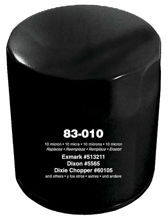 Oregon 83-010 Transmission Oil Filter for Encore 423063, Exmark 109-0071, 109-4180, Dixie Chopper 60105, 68140