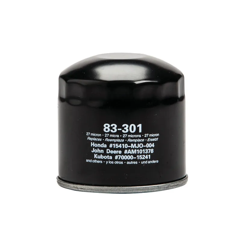 Oregon 83-301 Oil Filter for Honda 15410-MJO-003, 15410-MJO-004, John Deere AM100750, AM101378, Kubota 70000-15241