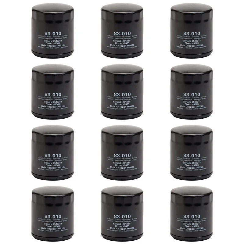 Oregon 83-400 Shop Pack (12 of 83-010) Transmission Oil Filter for Encore 423063, Exmark 109-0071, 109-4180, Dixie Chopper 60105, 68140