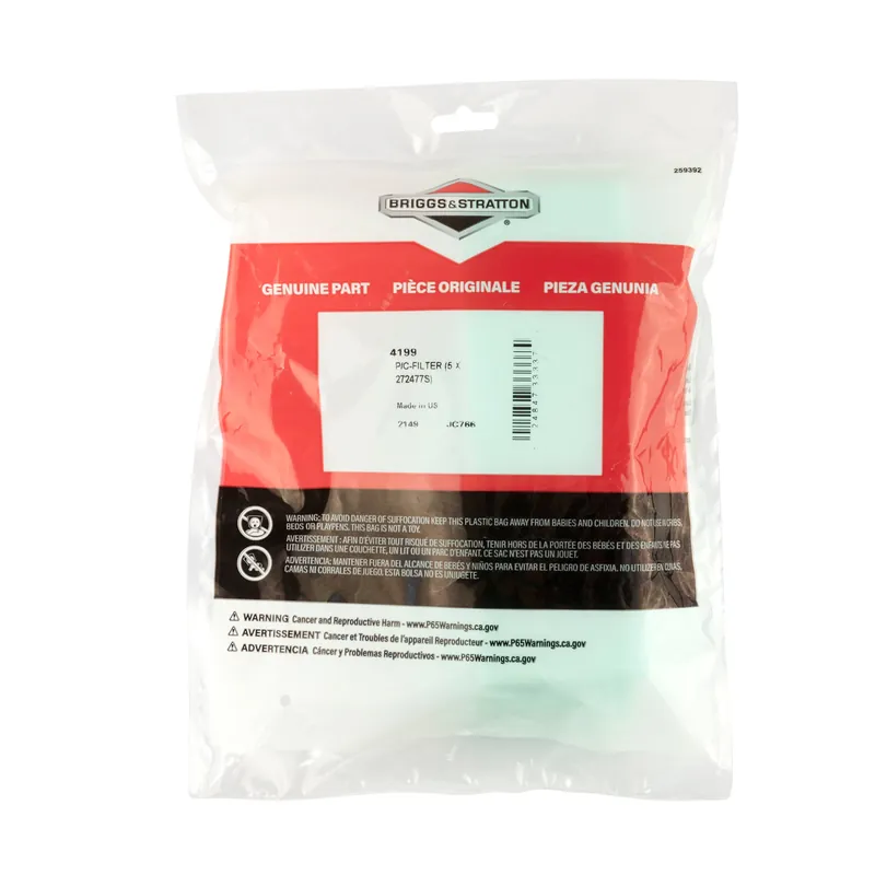 Briggs & Stratton - 4199 - 5 of 272477S Pre-Cleaners