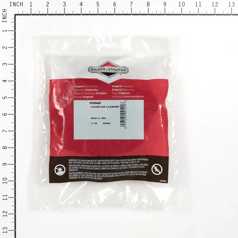 Briggs & Stratton - 595660 - Air Cleaner Cover