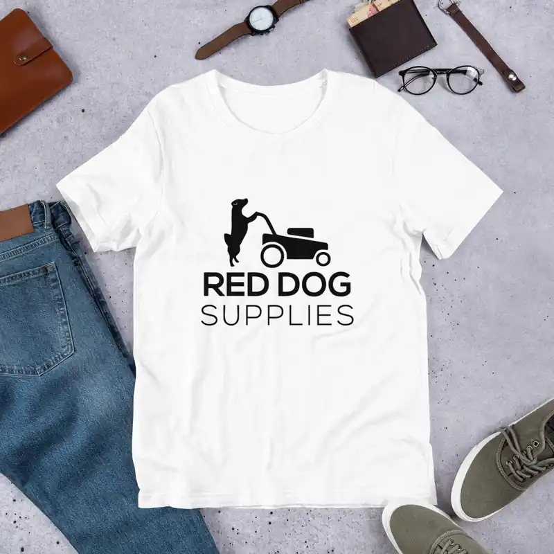 Red Dog Supplies T Shirt - Black
