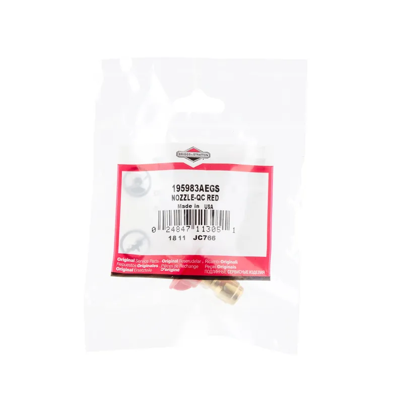 Briggs & Stratton - 195983AEGS - NOZZLE-QC RED