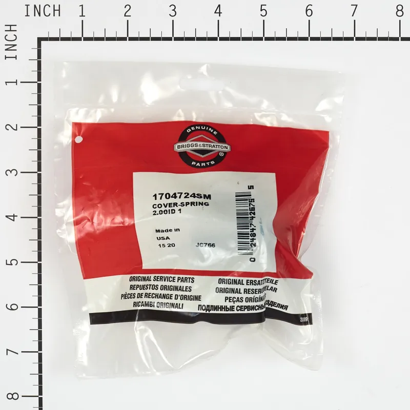 Briggs & Stratton - 1704724SM - COVER-SPRING 2.00ID 1
