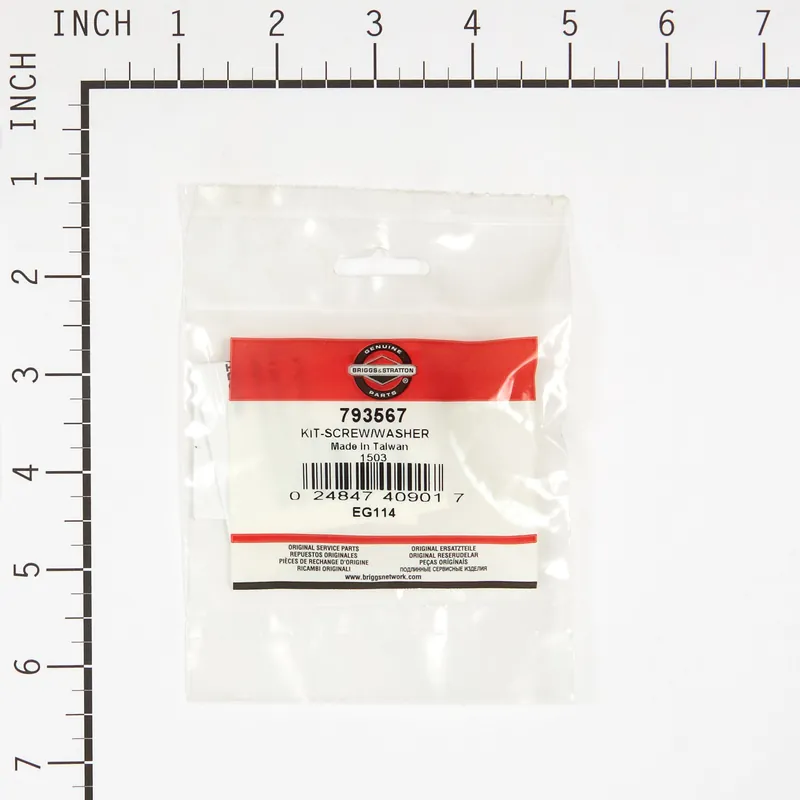 Briggs & Stratton - 793567 - KIT-SCREW/WASHER