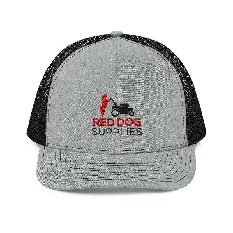 Red Dog Supplies Trucker Cap - Red & Black