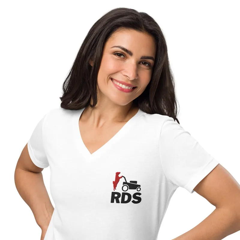 Red Dog Supplies V-Neck T Shirt