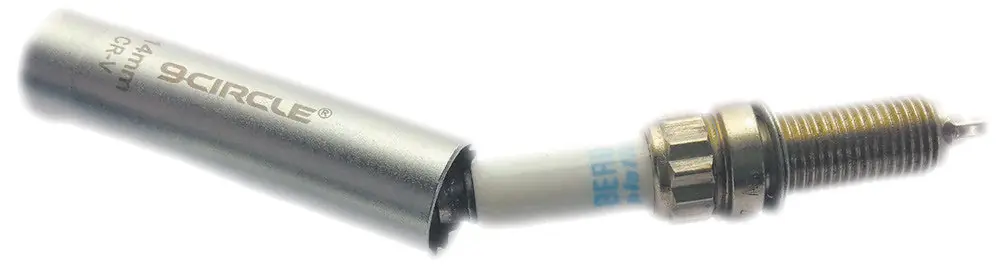9 Circle Magnetic Spark Plug Socket 14MM 12PT 3/8" Dr. - 9CL-81283