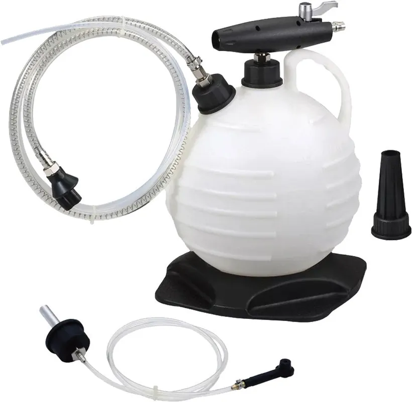 9 Circle 6L/1.5 Gallon Pneumatic Fluid Extension ractor Set - 9CL-65861