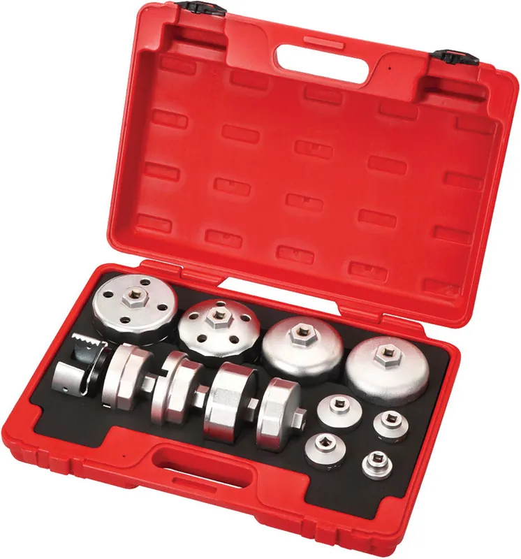 9 Circle 13 Pc Professional Oil Filter Wrench Set - 9CL-62607