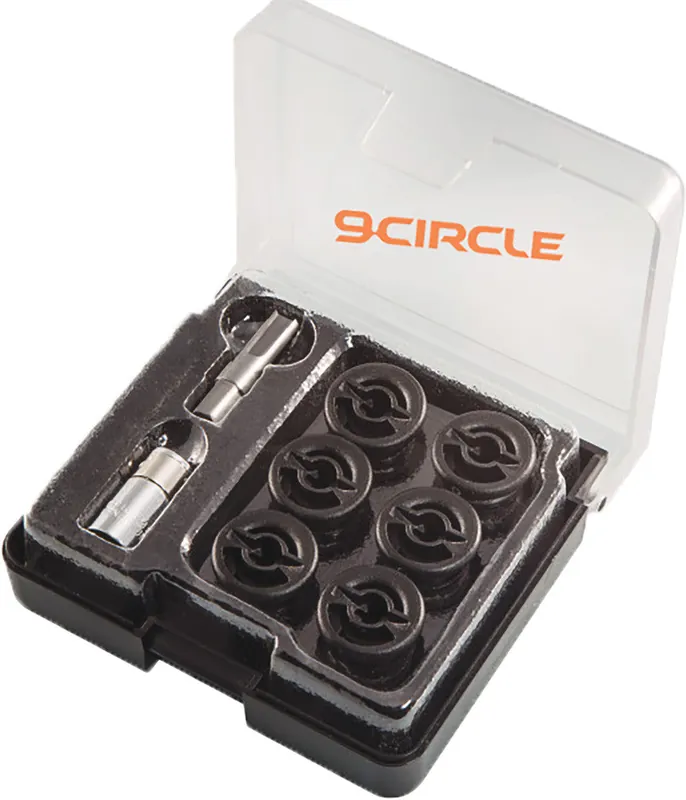 9 Circle Vw Nylon Drain Plug And Tool Set - 9CL-60680