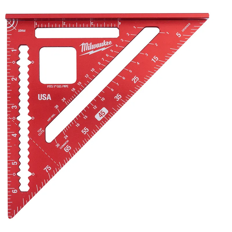 Milwaukee Electric Mke 7" Magnetic Rafter Sq - MLW-MLSQM070