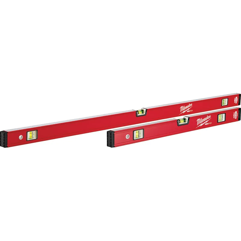 Milwaukee Electric 24"/48" Redstick Compact Box Level Set - MLW-MLCMS48