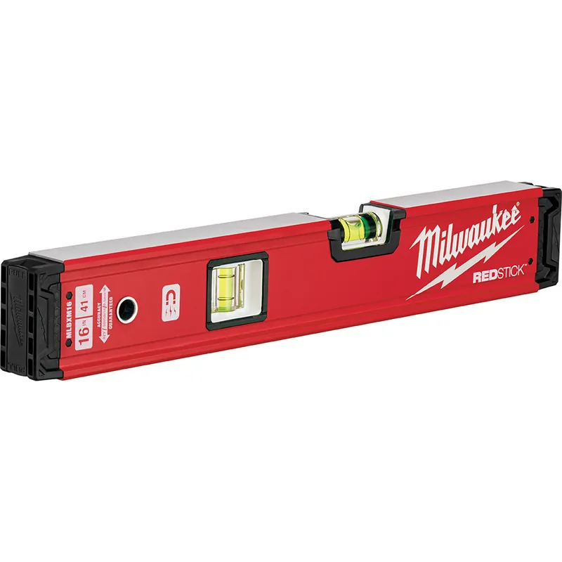 Milwaukee Electric 16" Redstick Magnetic Box Level - MLW-MLBXM16
