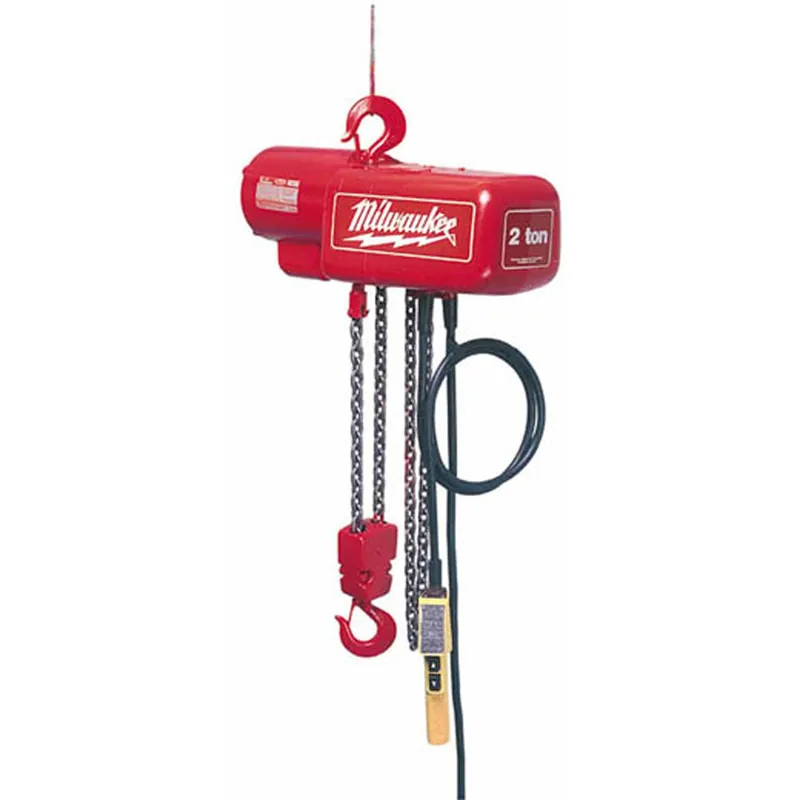 Milwaukee Electric 2 Ton 10 Ft Elec Hoist - 9571 - MLW-9571
