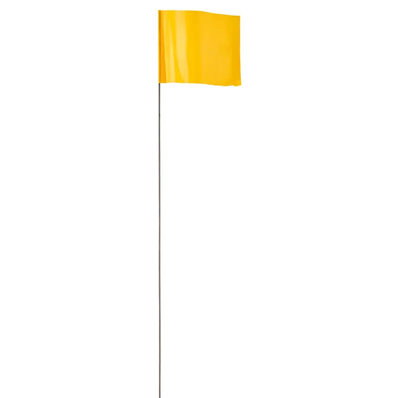 Milwaukee Electric (5) 100Pk Yellow Stake Flags - MLW-78-004