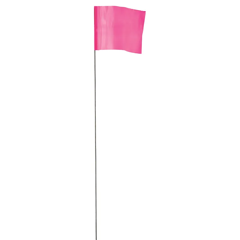 Milwaukee Electric (5) 100Pk Pink Stake Flags - MLW-78-003
