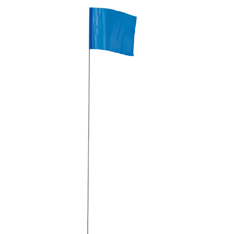 Milwaukee Electric (5) 100Pk Blue Stake Flags - MLW-78-001