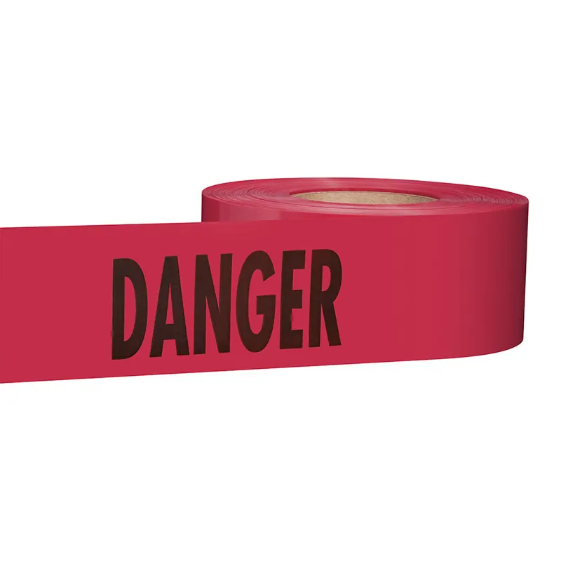 Milwaukee Electric 3X1000 Danger Red 3Mil Tape 1Rl - MLW-77-1004