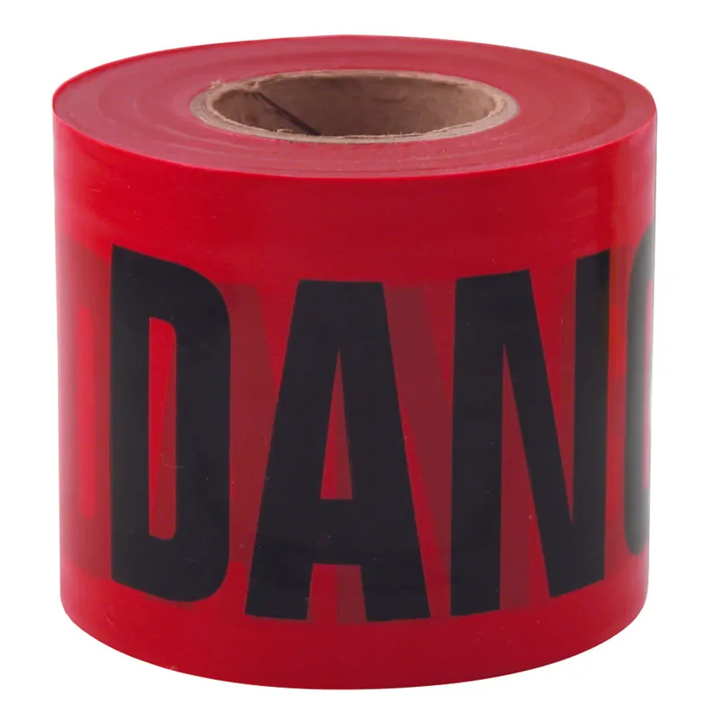 Milwaukee Electric 3X20 Danger Peligro Red 2Mil Tape 1Rl - MLW-77-0204