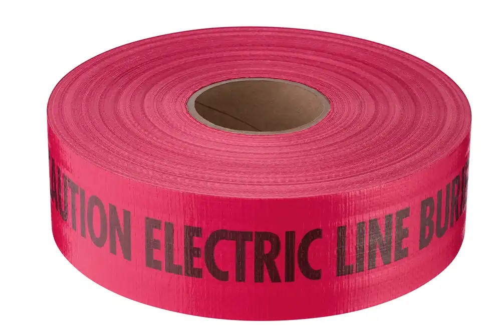Milwaukee Electric 3X1000 Red Elctrc Line 7Mil Tape 1Rl - MLW-71-061