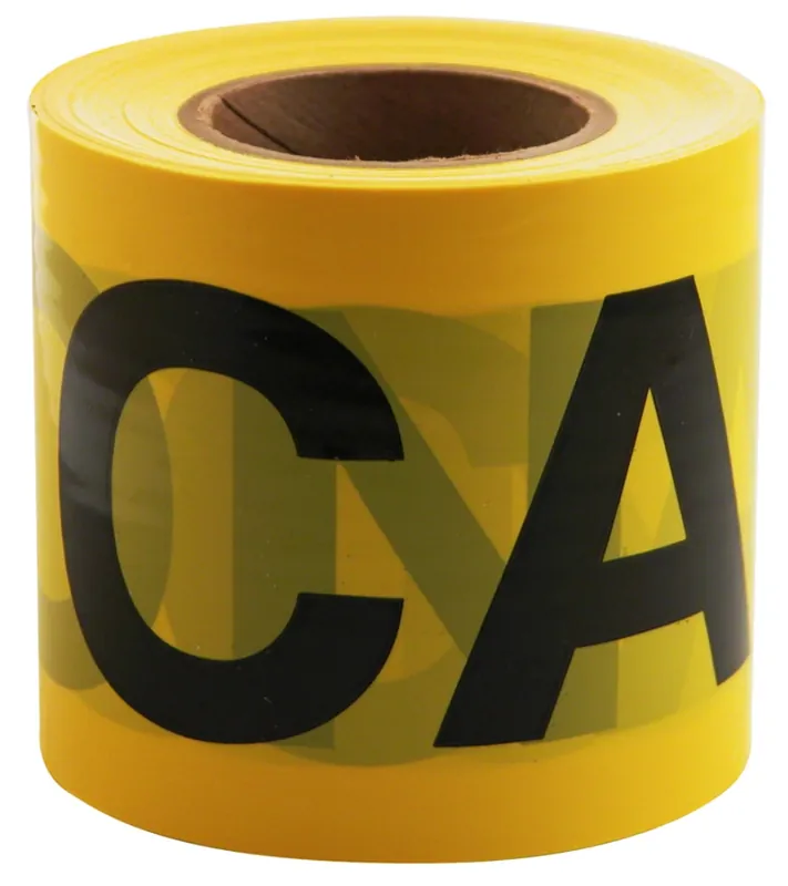 Milwaukee Electric 3X300 Ctn Yellow 2Mil Tape 1Rl - MLW-71-0301