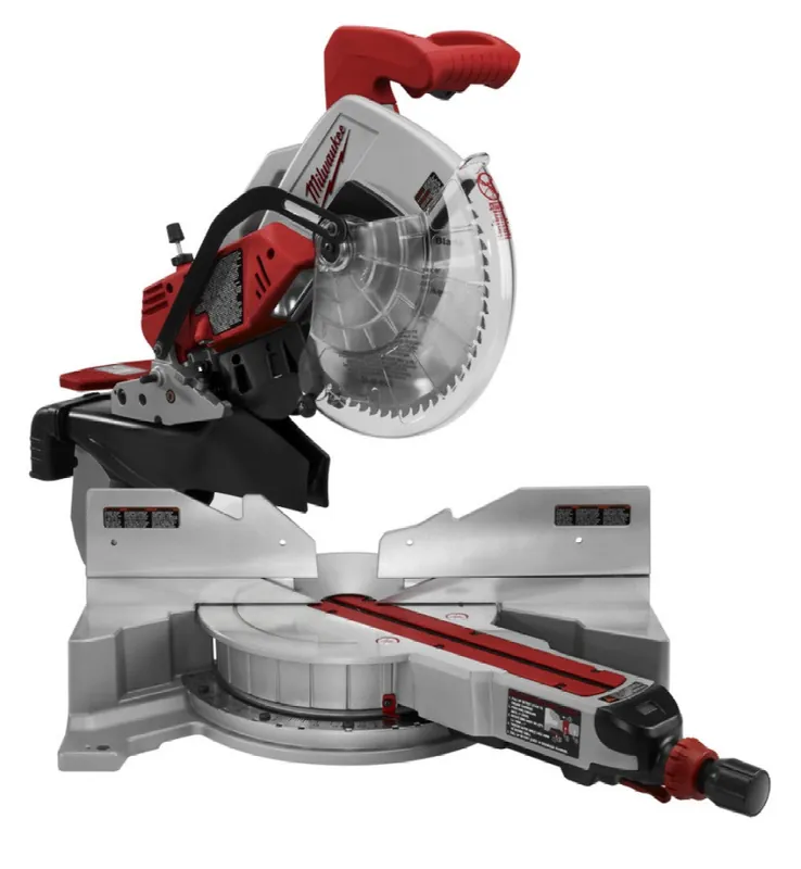 Milwaukee Electric 12 In Sliding Dual Bevel Saw - MLW-6955-20