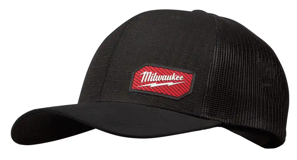 Milwaukee Electric Gridiron Trucker Hat, Black - MLW-505B