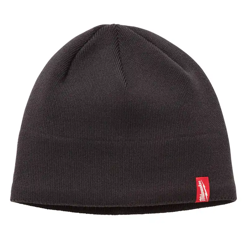 Milwaukee Electric Fleece-Lined Beanie, Gray - MLW-502G