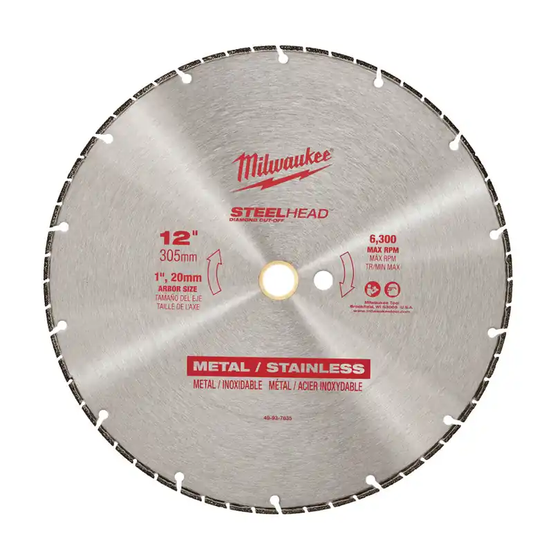 Milwaukee Electric 12" Steel Cutting Segmented - MLW-49-93-7835