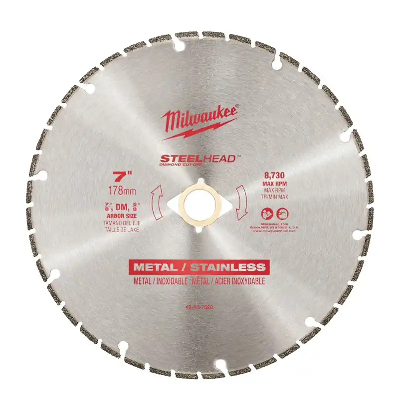 Milwaukee Electric 7" Steel Cutting Segmented - MLW-49-93-7820