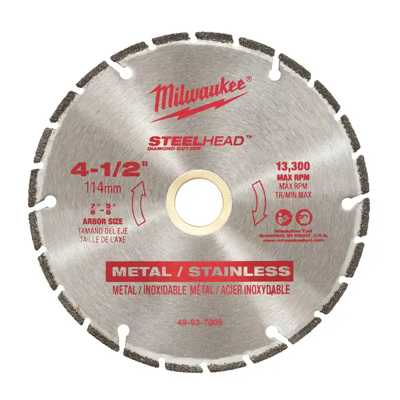 Milwaukee Electric 4-1/2" Steel Cutting Segmented - MLW-49-93-7805