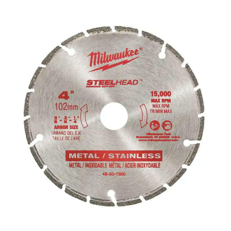 Milwaukee Electric 4" Steel Cutting Segmented - MLW-49-93-7800