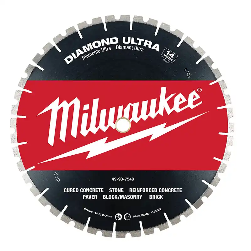 Milwaukee Electric 14" Diam Ultra Segmented - MLW-49-93-7540