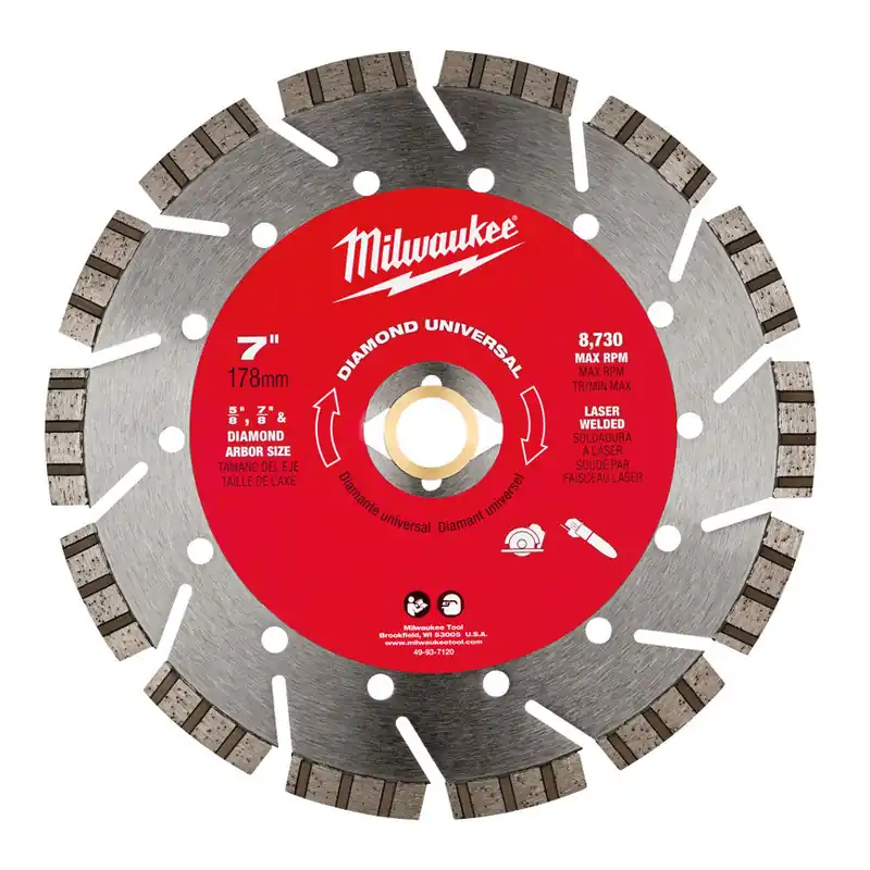 Milwaukee Electric 7" Multi App Segmented-Turbo - MLW-49-93-7120