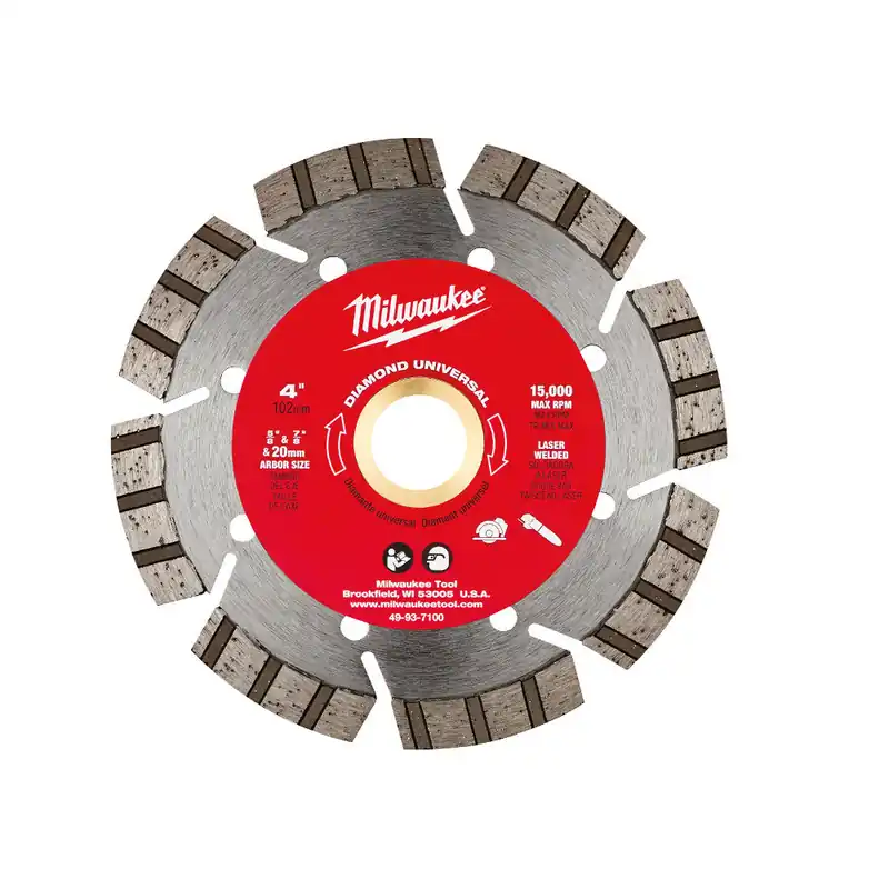 Milwaukee Electric 4" Multi App Segmented-Turbo - MLW-49-93-7100