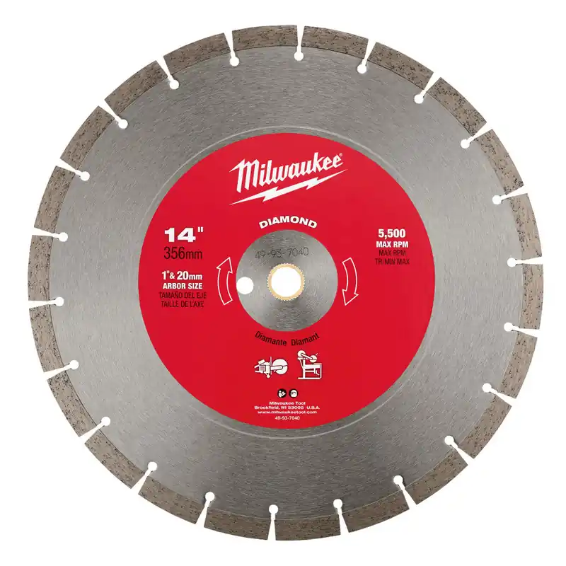 Milwaukee Electric 14"X.125X1/20 m Generl Purpose - MLW-49-93-7040