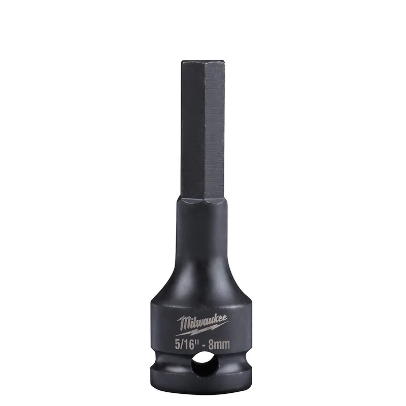 Milwaukee Electric 3/8" Drive 5/16" Hex Bit Socket - MLW-49-66-5151