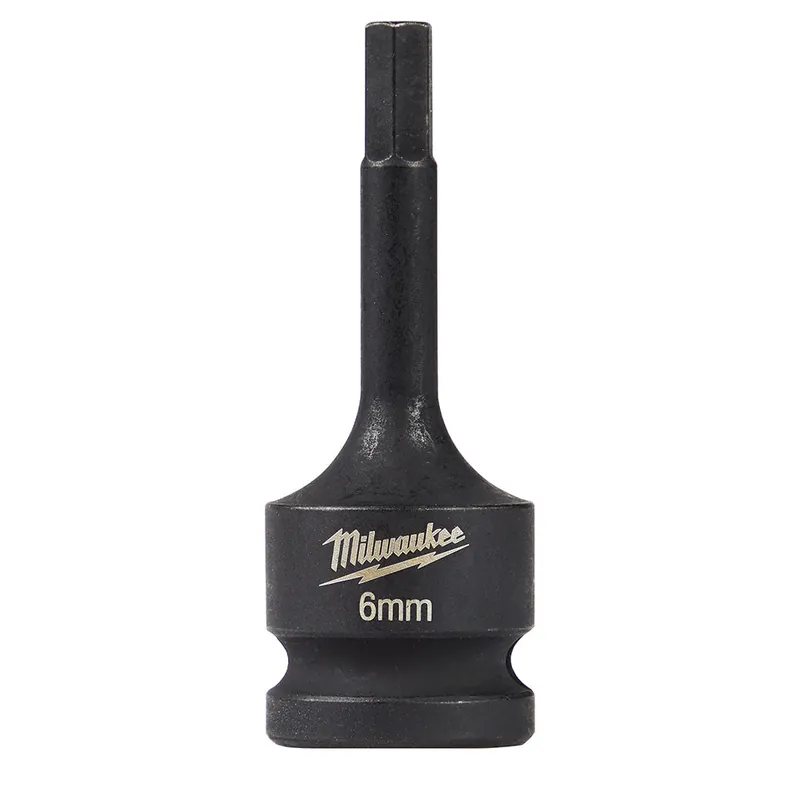 Milwaukee Electric 6Mm 1/2" Drive Hex Bit Socket - MLW-49-66-5146