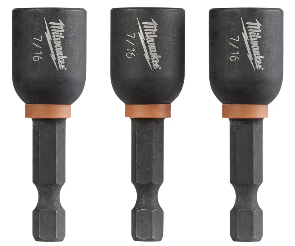 Milwaukee Electric 3Pk 7/16 X 1-7/8 Impactct Mag NTDvr - MLW-49-66-4526