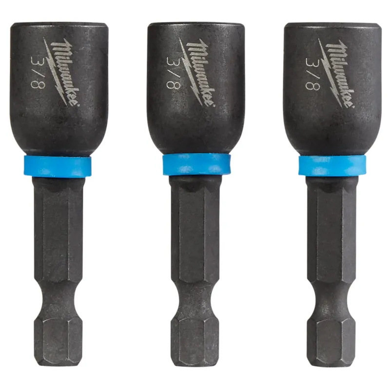 Milwaukee Electric 3Pk 3/8 X 1-7/8 Impactct Mag NTDvr - MLW-49-66-4525