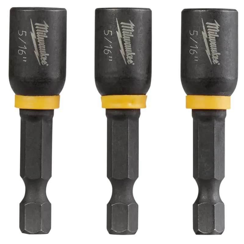 Milwaukee Electric 3Pk 5/16 X 1-7/8 Impactct Mag NTDvr - MLW-49-66-4523