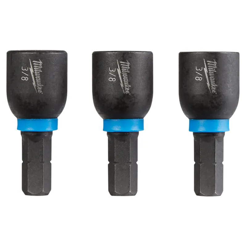 Milwaukee Electric 3Pk 3/8 Insert Sw NuTDvr - MLW-49-66-4515