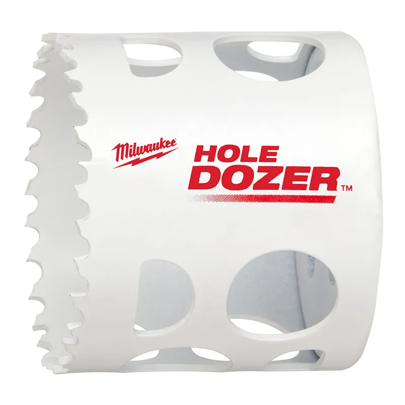 Milwaukee Electric (2) 2-1/2" Hole Dozer W/ Arbor - MLW-49-56-9669