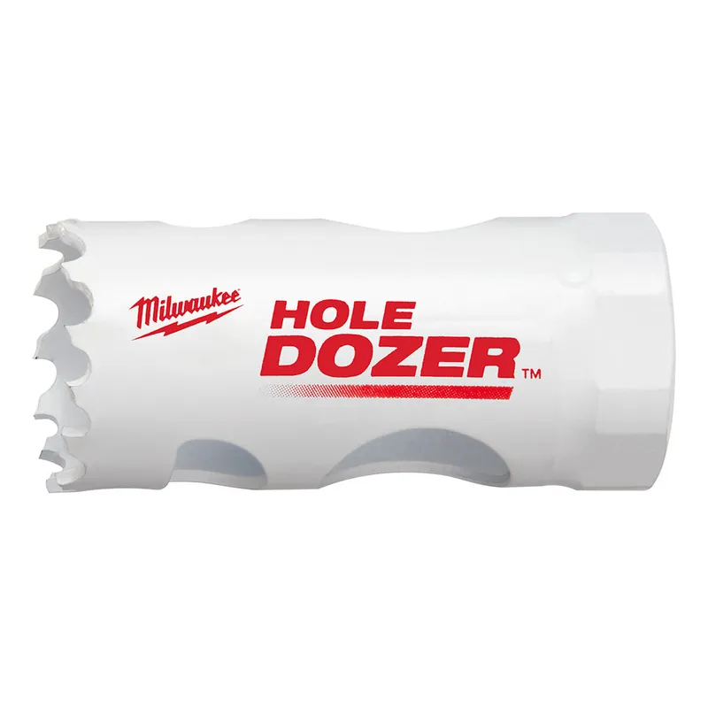 Milwaukee Electric (2) 1-1/8" Hole Dozer W/Arbor - 49-56-9663 - MLW-49-56-9663